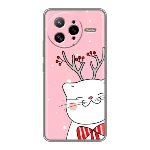 Чехол на тематику: Коты для Xiaomi POCO F7 Ultra (Зимний кот)