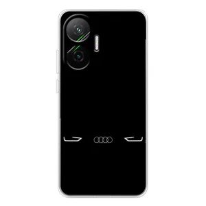 Силіконовий бампер з картинкою машини на Xiaomi POCO F7 (Сілует Audi)