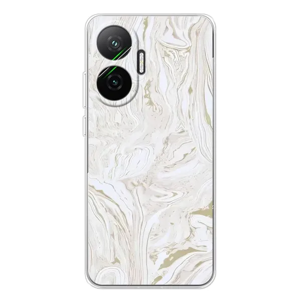 Чехол с рисунком «белый мрамор» для Xiaomi POCO F7 Чехол с рисунком «белый мрамор» для Xiaomi POCO F7