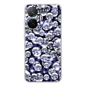 Чехол (Дорого -богато) на Xiaomi POCO F7 (Бриллианты)