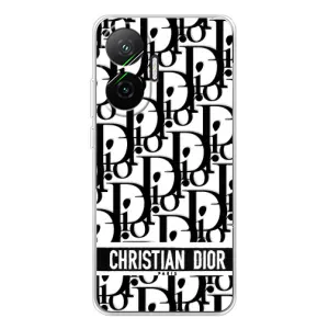 Чехол (Dior, Prada, YSL, Chanel) для Xiaomi POCO F7 (Christian Dior)