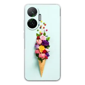 Чохли з тематикою "КВІТИ" на Xiaomi POCO F7 (Квітка-морозиво)