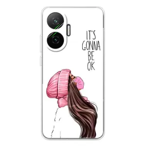 Чехол Стильные девушки на Xiaomi POCO F7 (Девушка в маске)