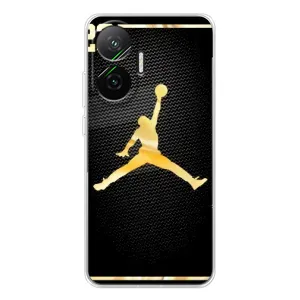 Силіконовый Чохол Nike Air Jordan на Поко Ф7 (Джордан 23)
