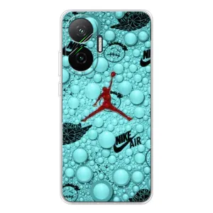 Силіконовый Чохол Nike Air Jordan на Поко Ф7 (Джордан Найк)