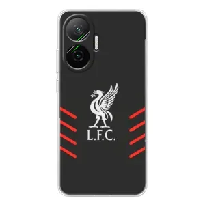 Силиконовые Чехлы принт Футбол на Xiaomi POCO F7 (Эмблема Liverpool)