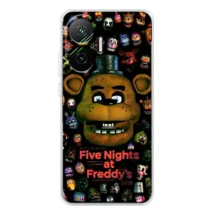 Чехлы Пять ночей с Фредди для Поко Ф7 (Freddy)