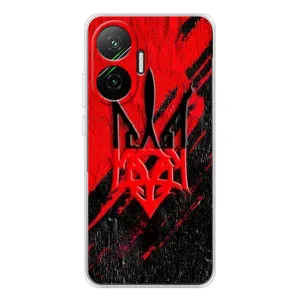 Чехол Укр Символика для Xiaomi POCO F7 (Герб Украины)