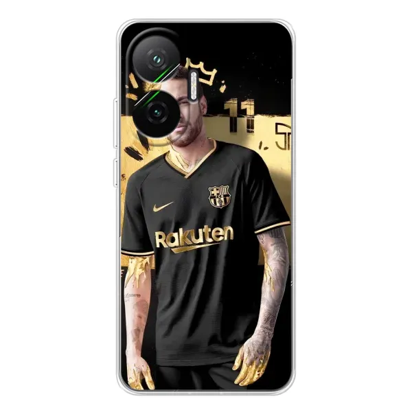 Чехол с рисунком «Gold Neymar» для Xiaomi POCO F7 Чехол с рисунком «Gold Neymar» для Xiaomi POCO F7