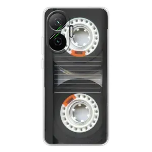 Чехол с Прикольным принтом на Xiaomi POCO F7 (Кассета магнитофона)