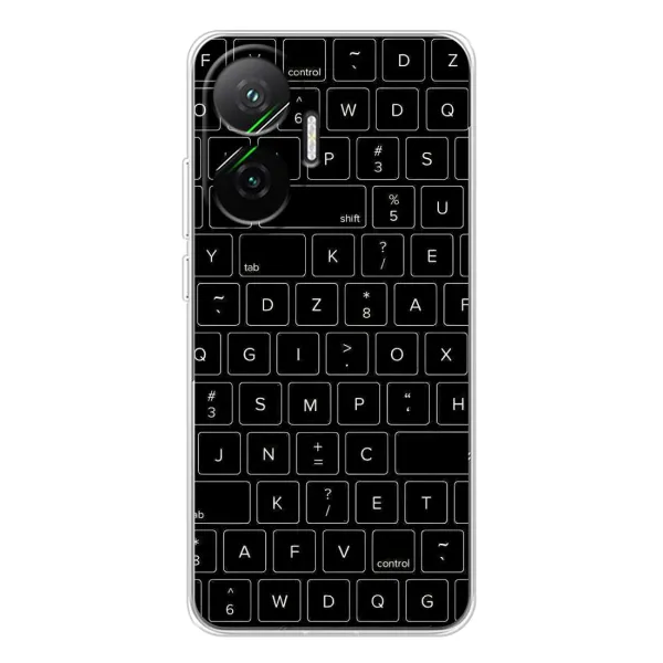 Чехол с рисунком «Клавиатура» для Xiaomi POCO F7