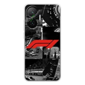 Чехол фильм Формула 1 для Xiaomi POCO F7 (Коллаж Формула 1)