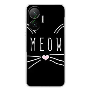 Бампер з зображенням Котиків для Поко Ф7 (КОТИК MEOW)