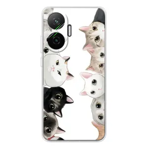 Силіконовий чохол з котиком для Xiaomi POCO F7 (Коти)