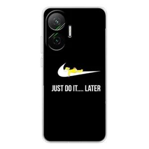 Силіконовый Чохол на Xiaomi POCO F7 з картинкою НАЙК (Later)