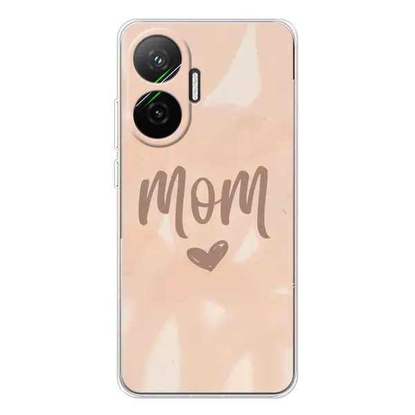 Чехол с рисунком «Love mom» для Xiaomi POCO F7 Чехол с рисунком «Love mom» для Xiaomi POCO F7
