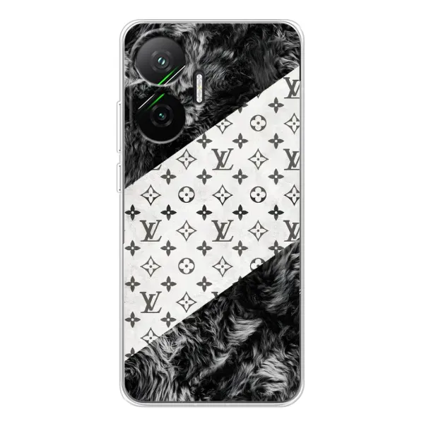 Чехол с рисунком «LV на белом» для Xiaomi POCO F7