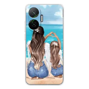 Чехлы для МАМЫ на Xiaomi POCO F7 (Мама и дочь)