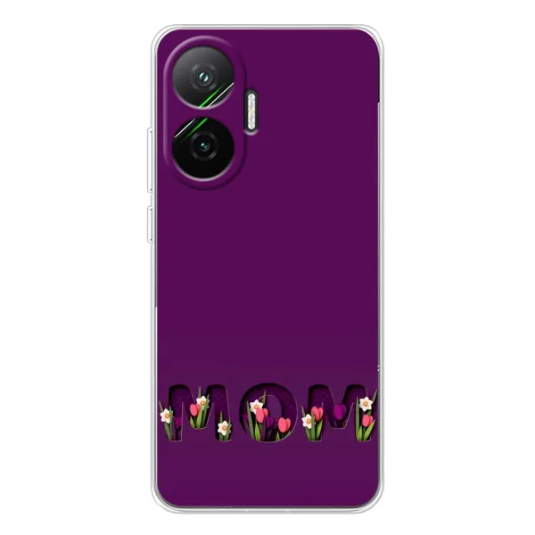 Чехол с рисунком «Мама с цветами» для Xiaomi POCO F7 Чехол с рисунком «Мама с цветами» для Xiaomi POCO F7