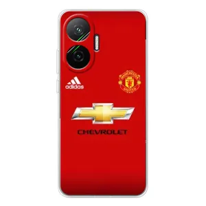 Силиконовые Чехлы принт Футбол на Xiaomi POCO F7 (Man United)