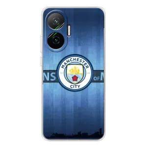Силиконовые Чехлы принт Футбол на Xiaomi POCO F7 (ManCity)
