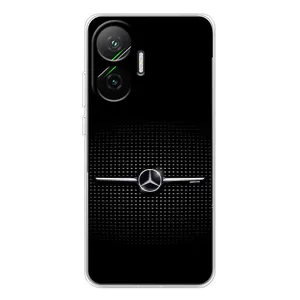 Силіконовий бампер з картинкою машини на Xiaomi POCO F7 (Mercedes)