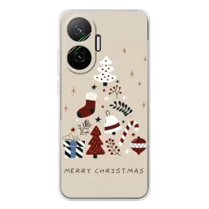 Чохол Санта Клаус для Xiaomi POCO F7 (Merry Christmas)