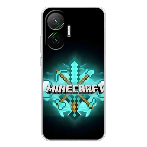 Чехол с рисунком «MineCraft 2» для Xiaomi POCO F7