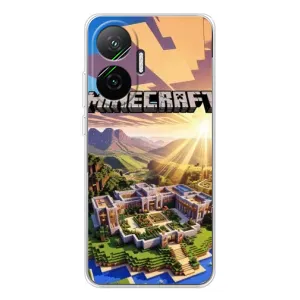Чехол майнкрафт для Xiaomi POCO F7 (MINECRAFT)