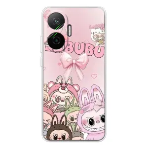 Чехол с принтом Лабубу для Xiaomi POCO F7 (Монстры Лабубу)