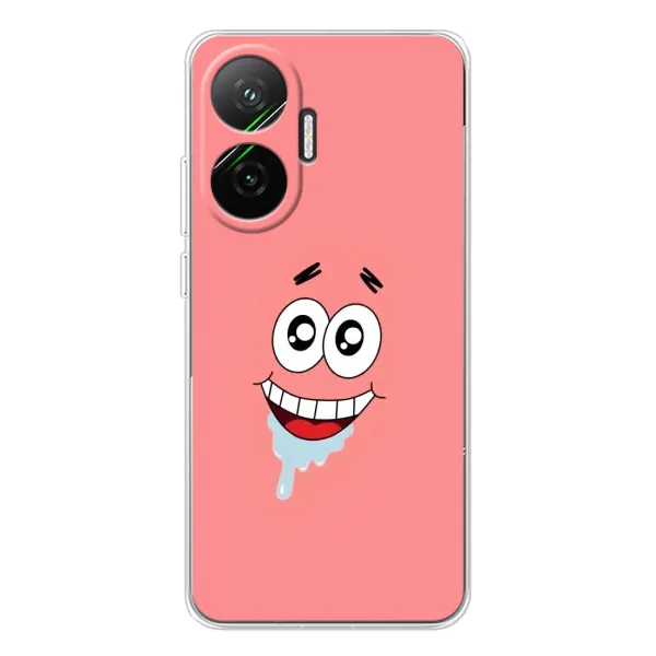 Чехол с рисунком «Мордочка Патрика» для Xiaomi POCO F7 Чехол с рисунком «Мордочка Патрика» для Xiaomi POCO F7