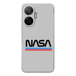 Силіконовый бампер з принтом "Наса" на Xiaomi POCO F7 (Наса)