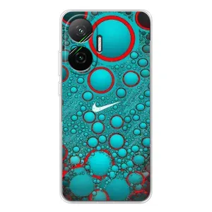 Силіконовый Чохол на Xiaomi POCO F7 з картинкою НАЙК (Найк зелений)