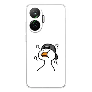 Бампер с принтом Мемы для Xiaomi POCO F7 (Непонимание)