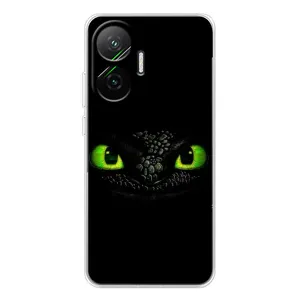 Чехол дракон Беззубик для Xiaomi POCO F7 (Глаза Беззубика)
