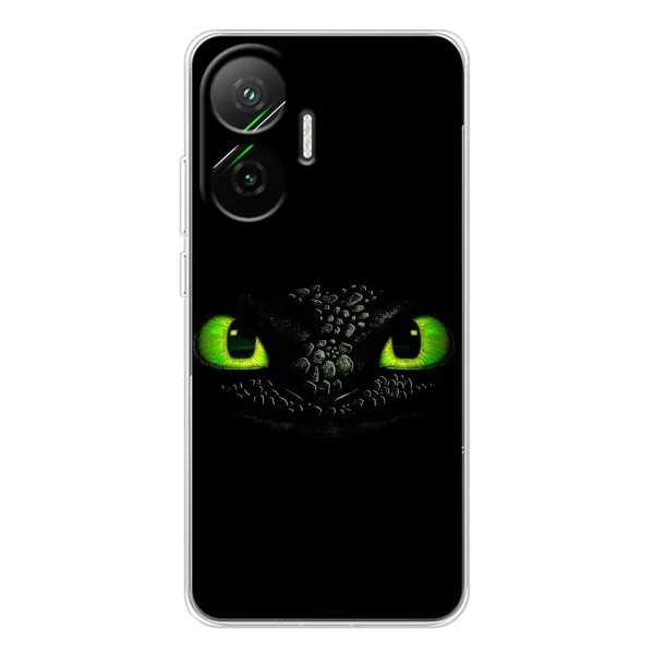 Чехол с рисунком «Глаза Беззубика» для Xiaomi POCO F7 Чехол с рисунком «Глаза Беззубика» для Xiaomi POCO F7
