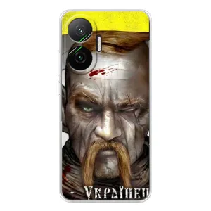 Чехол с картинкой (Патриотический КОЗАК) на Xiaomi POCO F7 (Одноглазый Козак)