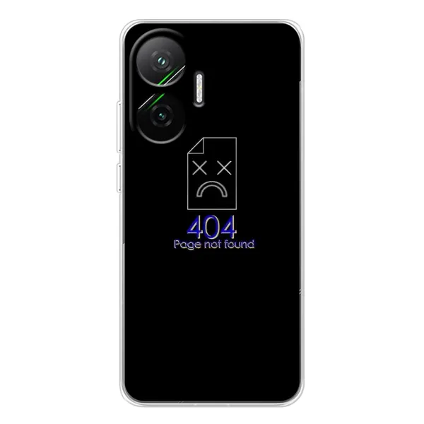 Чехол с рисунком «Ошибка 404» для Xiaomi POCO F7