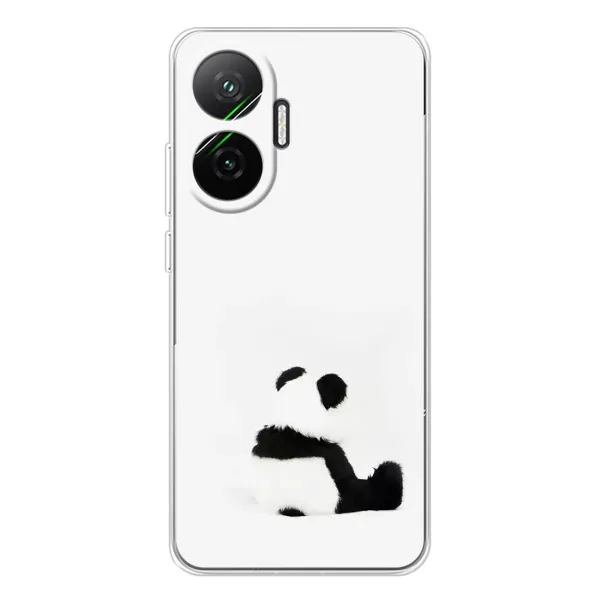 Чехол с рисунком «Панда обиделся» для Xiaomi POCO F7 Чехол с рисунком «Панда обиделся» для Xiaomi POCO F7