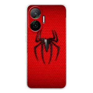 Чехол Супергерой Человека Паука на Xiaomi POCO F7 (Паук марвел)