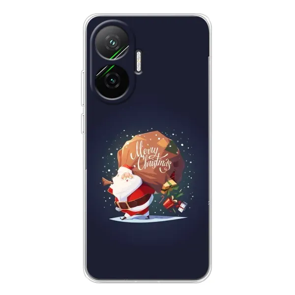 Чехол с рисунком «Подарки от Санты» для Xiaomi POCO F7