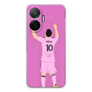Чехлы Лео Месси в Майами на Xiaomi POCO F7 (Празднование Месси)