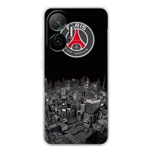 Силиконовые Чехлы принт Футбол на Xiaomi POCO F7 (PSG)