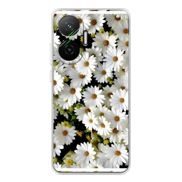 Чехол с рисунком «Рамка в ромашках» для Xiaomi POCO F7 Чехол с рисунком «Рамка в ромашках» для Xiaomi POCO F7