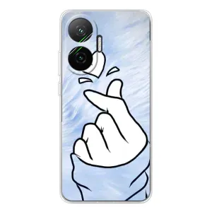 Чохол (Знак сердечка) для Xiaomi POCO F7 (Серце знак)
