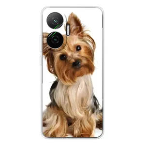 Чехол (ТПУ) Милые собачки для Xiaomi POCO F7 (Собака Терьер)