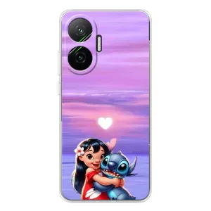 Чехол с рисунком Стич для Xiaomi POCO F7 (Стич и Лило)
