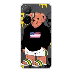 Чехлы Мишка Тедди для Поко Ф7