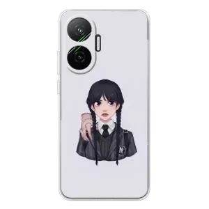 Чехлы с принтом Уэнсдей на Xiaomi POCO F7 (Вещь Венсдей)