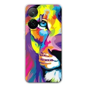 Чохол з картинкою на Xiaomi POCO F7 (Яскравий Лев)